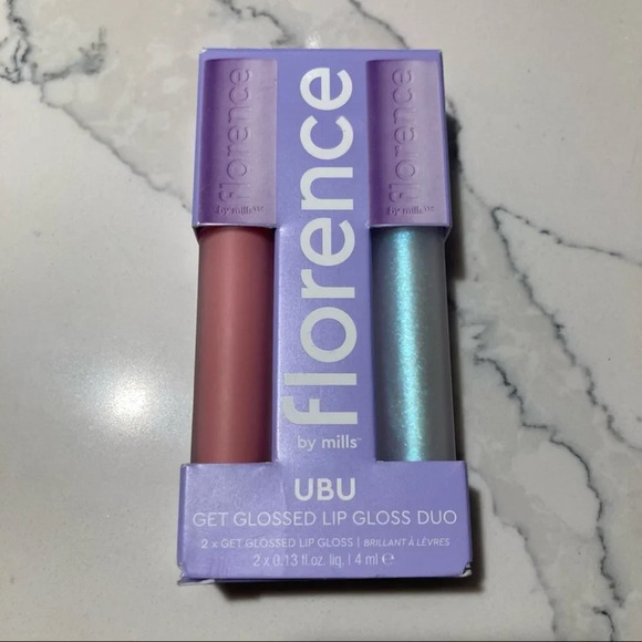 FLORENCE By Mills  UBU Get Glossed Lip Gloss Duo - Picture 1 of 4